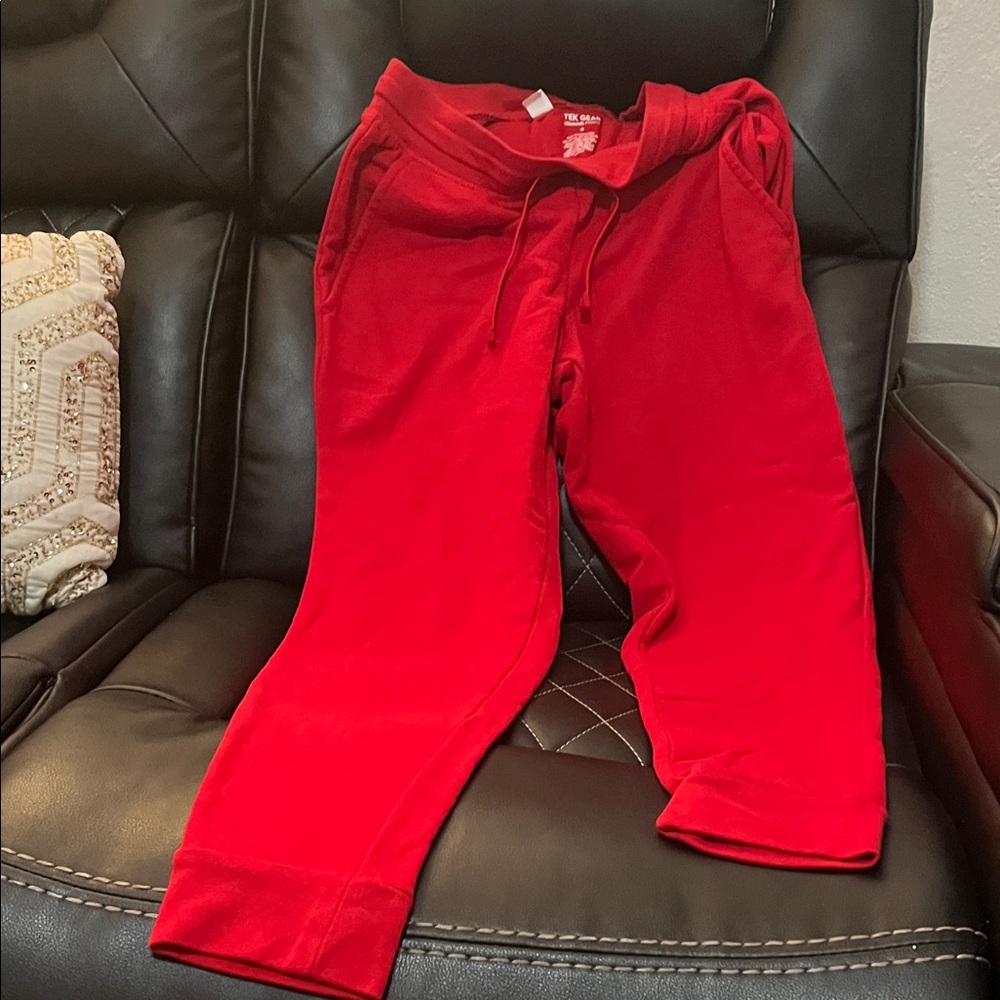 Tek Gear Vibrant Red Kids Joggers